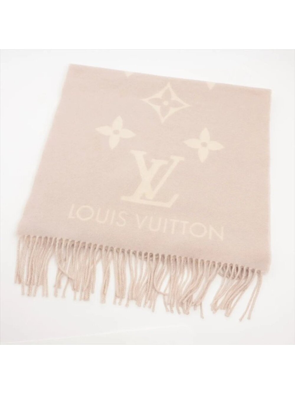 Louis Vuitton Monogram Echarpe Reykjavik Cashmere 100% Scarf